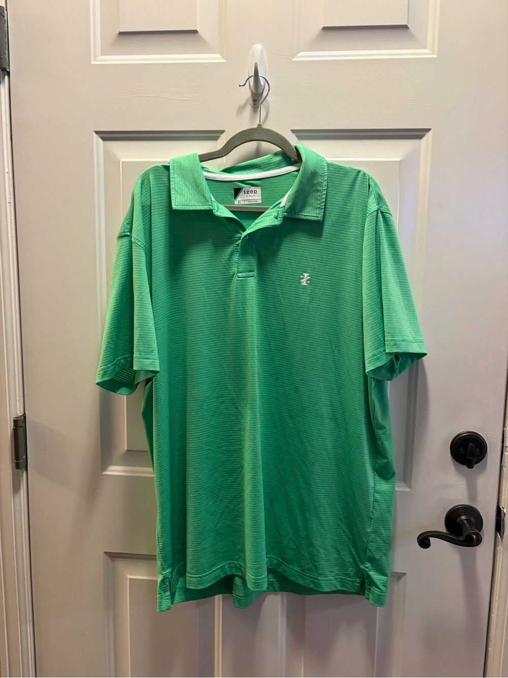 Izod Men's Mint Green Performance Polo